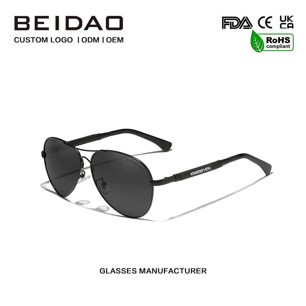 Occhiali da sole da esterno classici con protezione UV400 polarizzati alla moda
