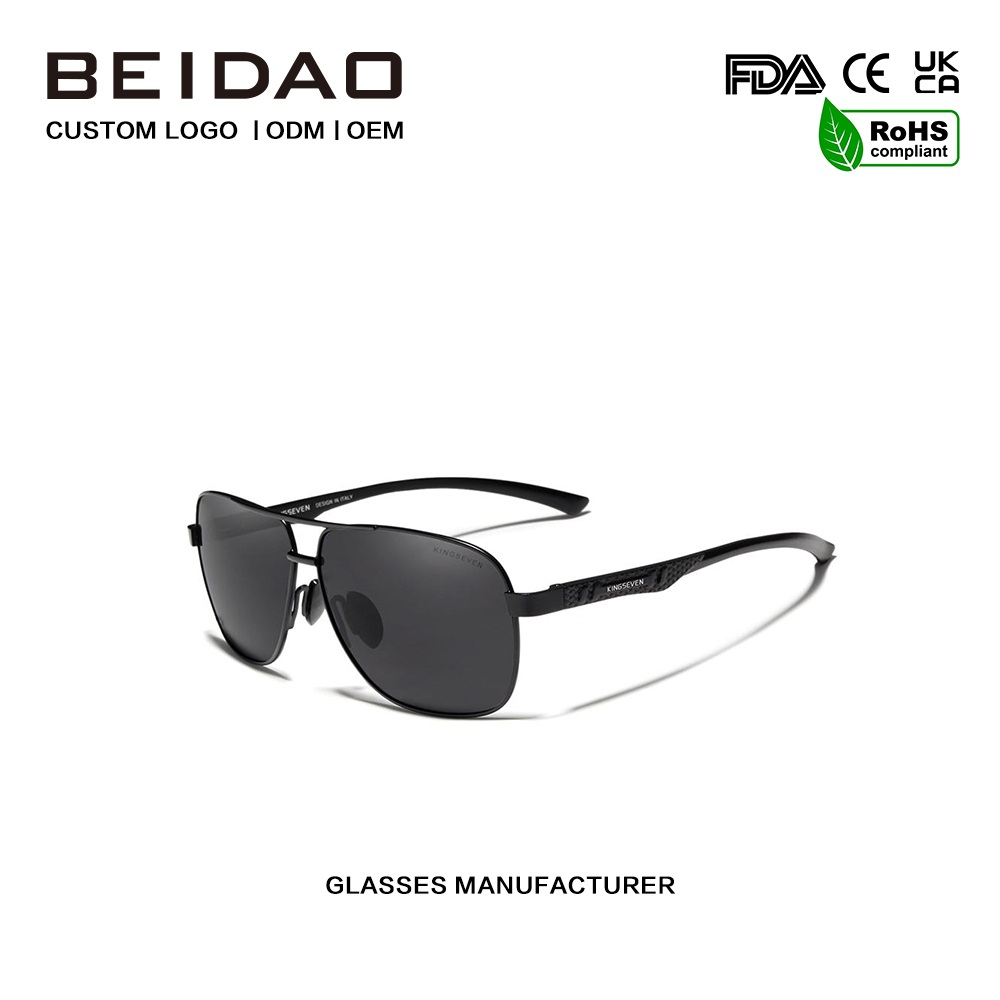 Occhiali da sole polarizzati fatti a mano da uomo